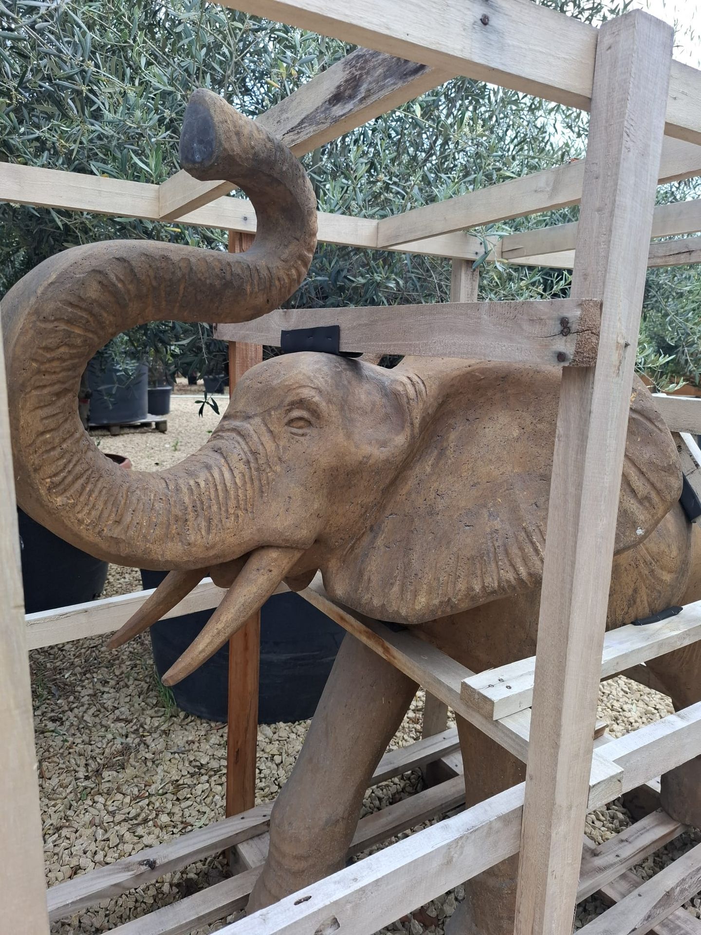Statue d'éléphant