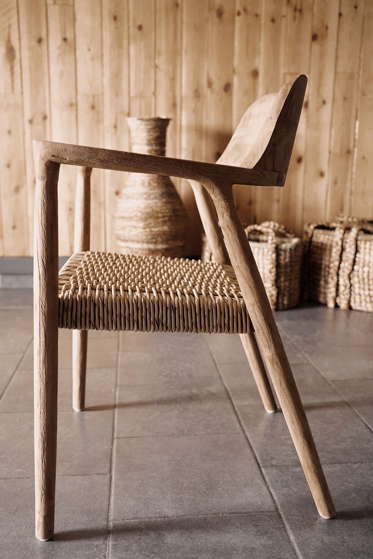 Chaise en teck