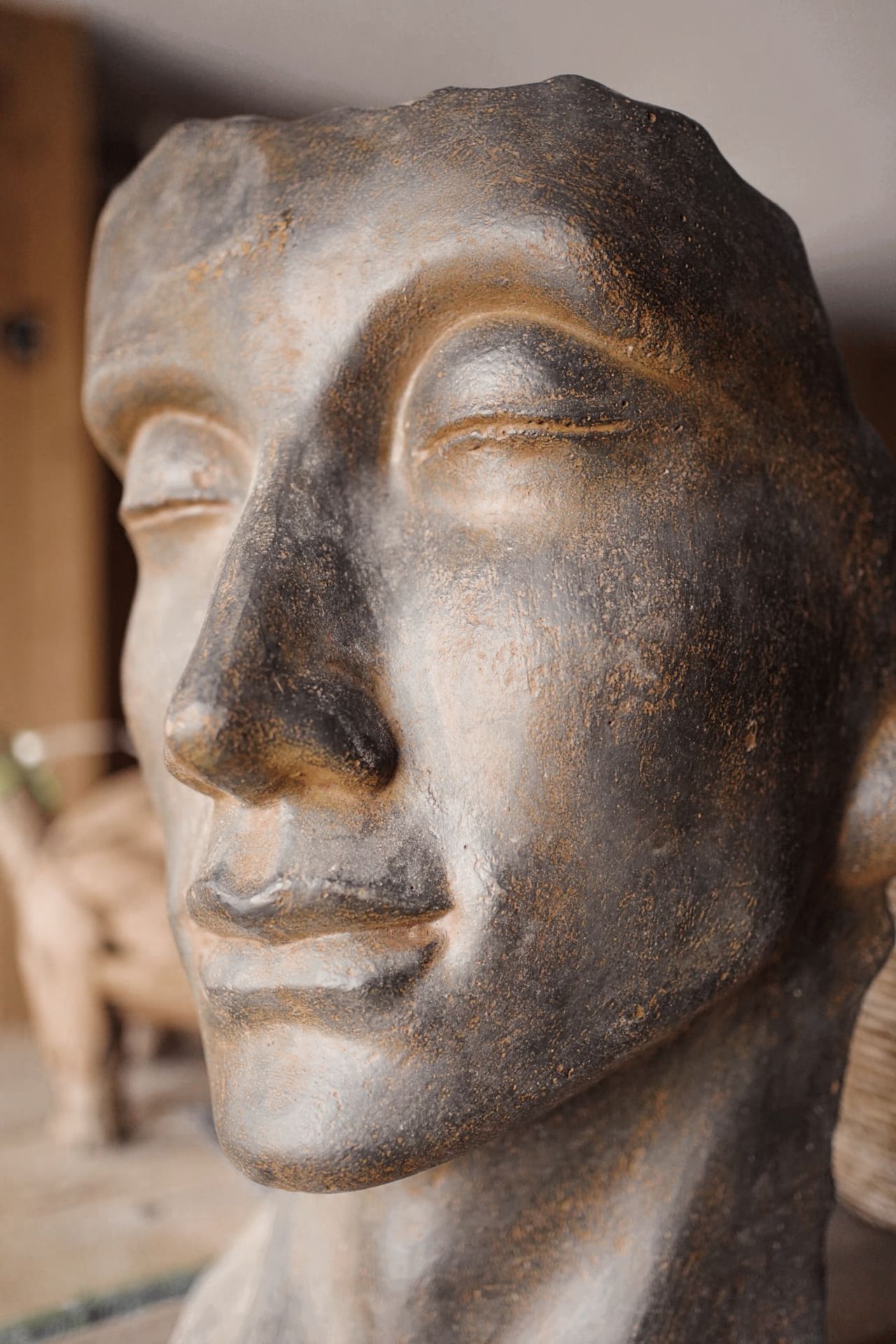 Statue visage