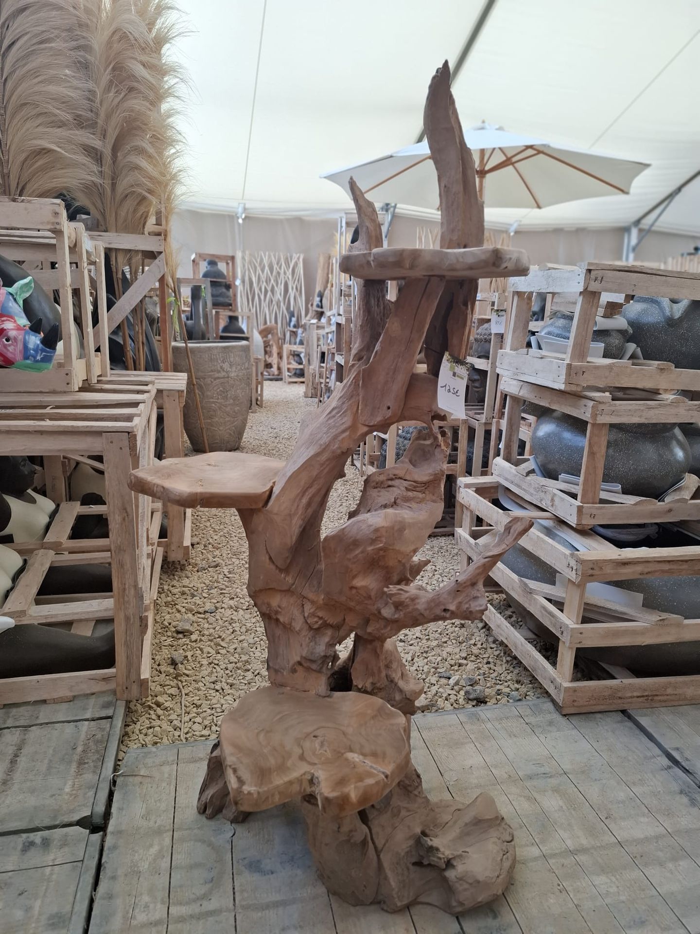Arbre à chat en teck