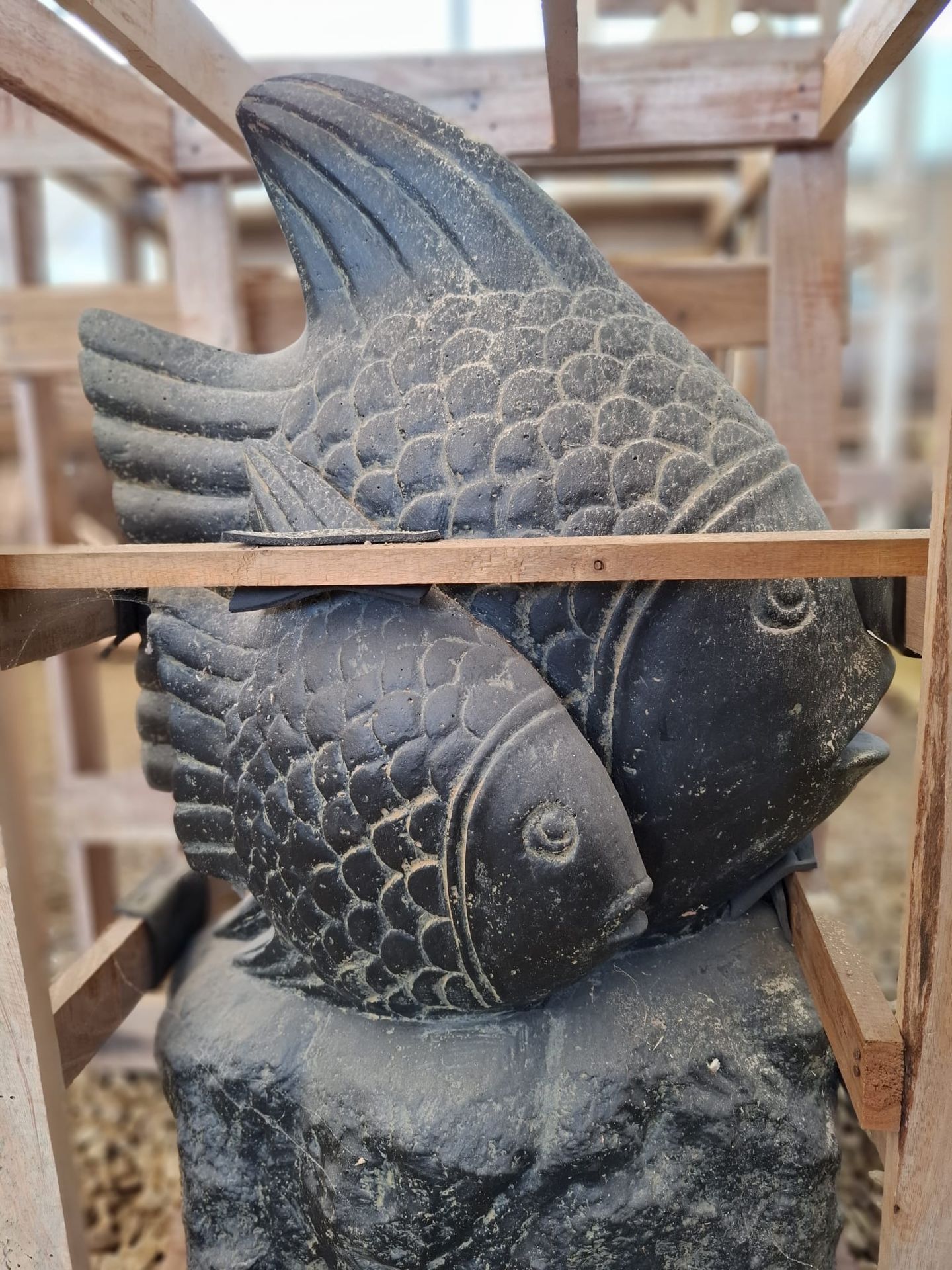 Statue poissons